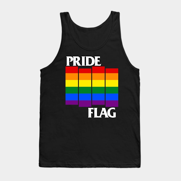 Pride Flag Tank Top by WithinSanityClothing